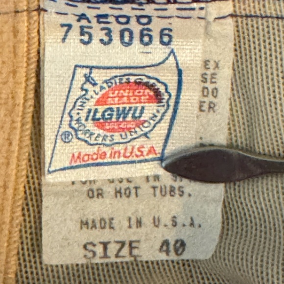 Vintage Gabar ll Swimsuit Swim Dress One Piece Made in USA Size 20 NWT - Picture 13 of 16